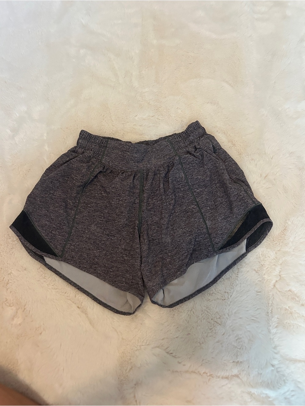 Lululemon Women’s Heather Gray Athletic Shorts